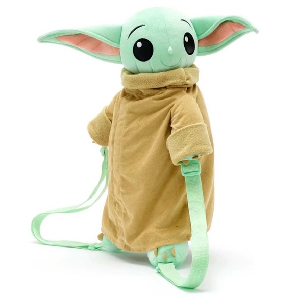 Disney Parks Star‎ Wars Grogu Plush Backpack - Picture 1 of 4